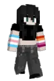 Creepypaska Minecraft avatar full body