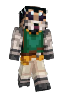 CrestedCorvid Minecraft avatar full body