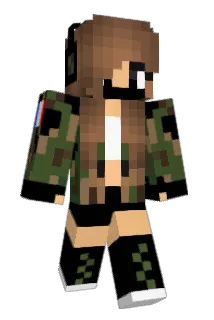 CrevetteAdele Minecraft avatar full body