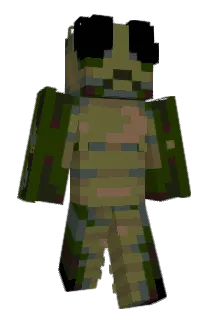 Cri7k Minecraft avatar full body