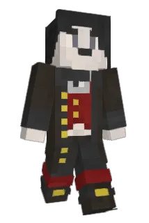 Crimdog Minecraft avatar full body