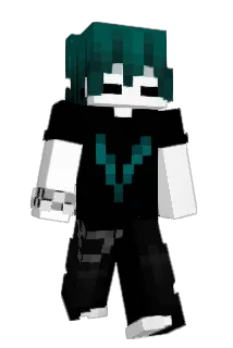 Crimly_x Minecraft avatar full body