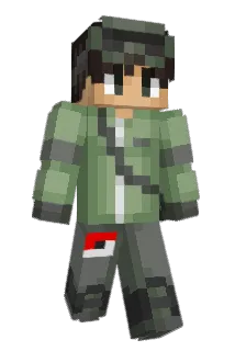 Crispwarrior Minecraft avatar full body