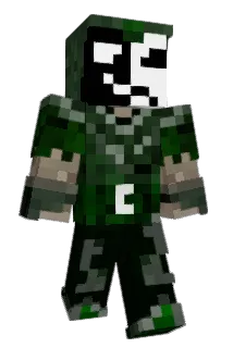 CrispyMM Minecraft avatar full body