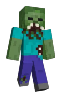 Cristmass Minecraft avatar full body