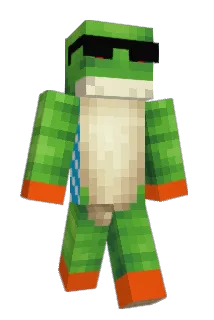 Croakidile Minecraft avatar full body