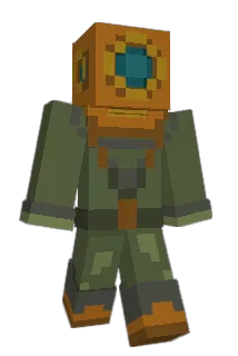 Croaksalot Minecraft avatar full body