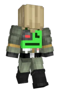 CrocGod Minecraft avatar full body