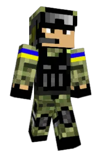 Crokko Minecraft avatar full body