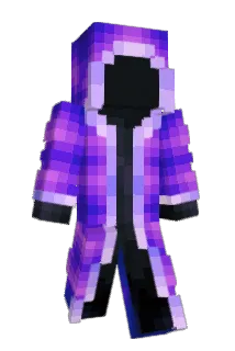 Croocked Minecraft avatar full body