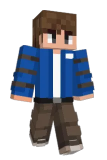 CropBot Minecraft avatar full body