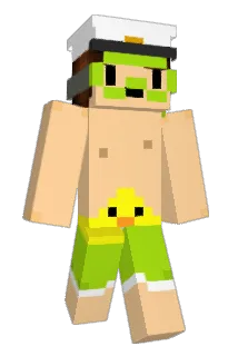CrossCutZombie Minecraft avatar full body