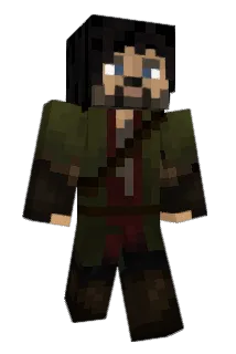 CrowDev Minecraft avatar full body