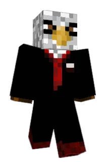 Crowbatman Minecraft avatar full body