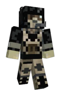 Crowdedsqurriel Minecraft avatar full body