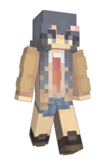 CrunchyFire Minecraft avatar full body