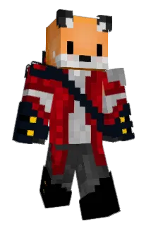 CruzFox Minecraft avatar full body