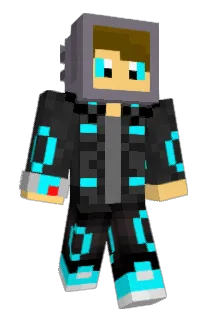CryoJet Minecraft avatar full body