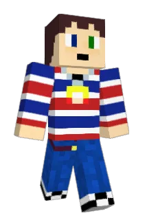 Cryoborg Minecraft avatar full body