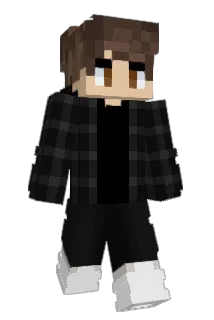 Cryoqenic Minecraft avatar full body