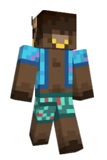 Cryptidpunk Minecraft avatar full body