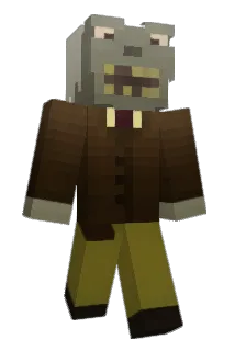 Cryptkeeper Minecraft avatar full body