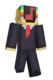 CryptoT Minecraft avatar full body