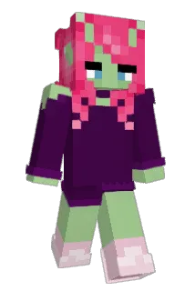 Minecraft-Avatar von Crysiaa: ganzer Körper