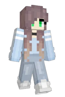 CrystalClear387 Minecraft avatar full body