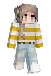 CrystalIsland Minecraft avatar full body