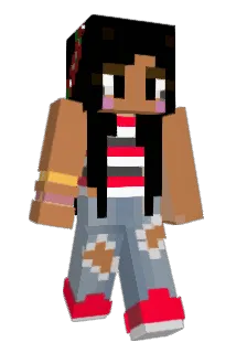 CrystalKayla Minecraft avatar full body