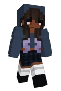 CrystalMochi Minecraft avatar full body