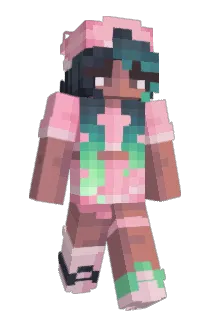 CrystalNght Minecraft avatar full body