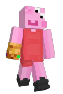 CrystalProof Minecraft avatar full body