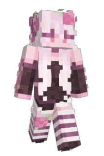CrystalTsuki Minecraft avatar full body