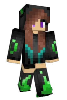 CrystalVixen Minecraft avatar full body