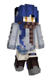 CrystalWolfy13 Minecraft avatar full body
