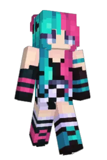 Crystal_Blu Minecraft avatar full body
