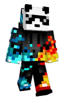 CrystalizedPanda Minecraft avatar full body