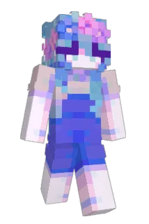 Crystlly Minecraft avatar full body
