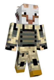 CsGoat Minecraft avatar full body