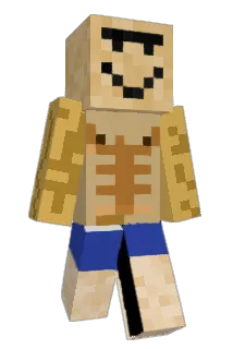 CubePutin Minecraft avatar full body