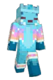 Cubedddd Minecraft avatar full body