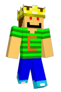 Cubemanbooth Minecraft avatar full body