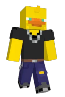 CubicDuck Minecraft avatar full body