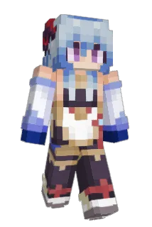 Cunchunmaruwu Minecraft avatar full body