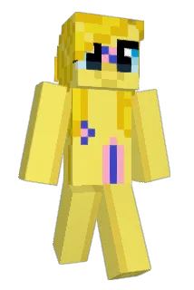 Cupute Minecraft avatar full body