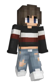 Curebird Minecraft avatar full body