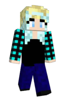 Curieuxdelune Minecraft avatar full body