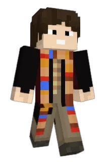 Curioto Minecraft avatar full body